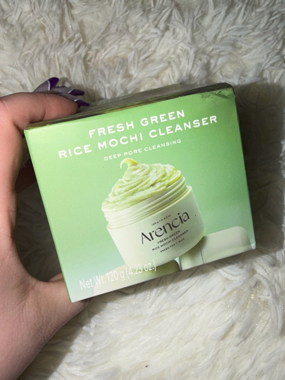 NWB Arencia Fresh Green Rice Mochi Foaming Cleanser